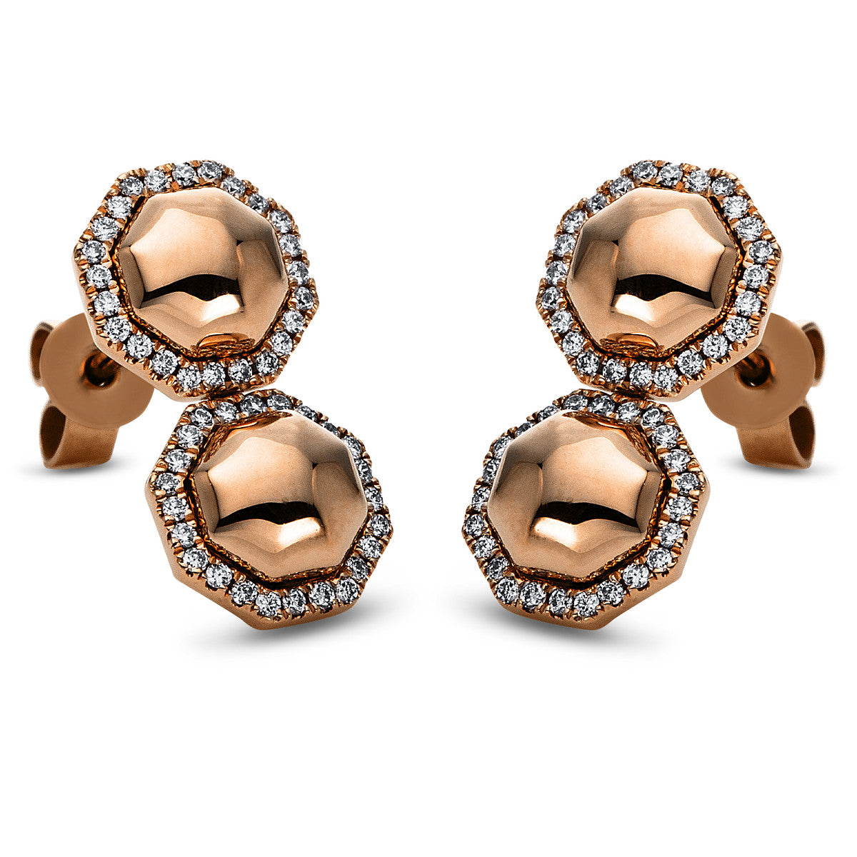 moderne dames studs - 2H269