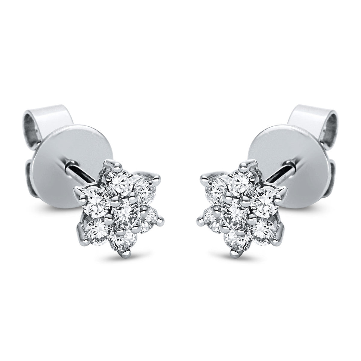 multi-stone studs - 2J108