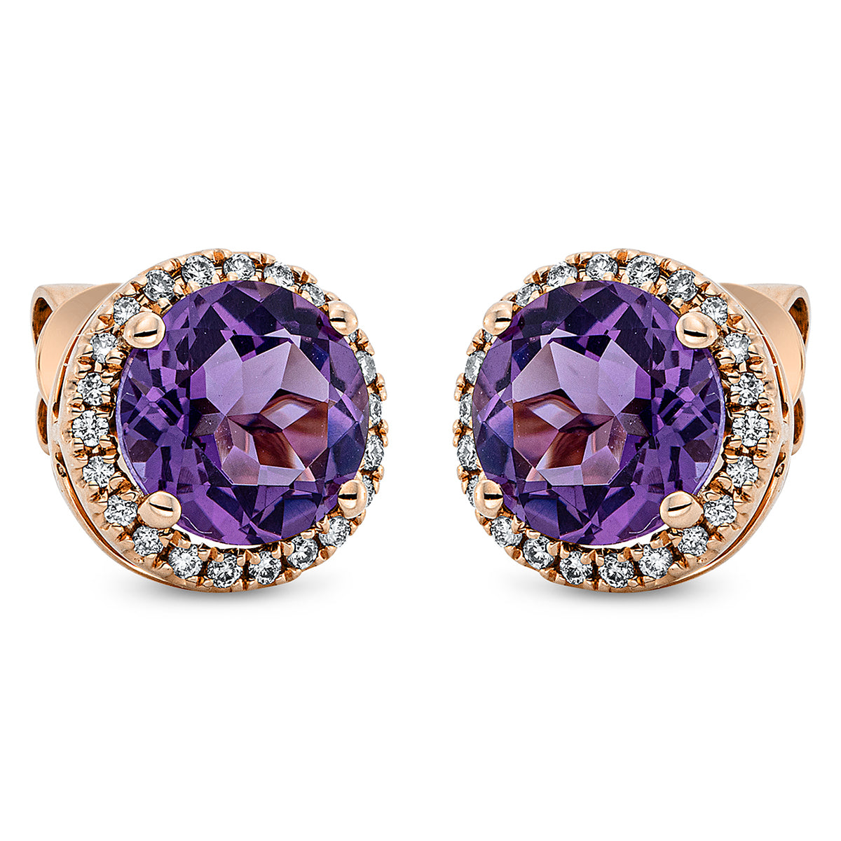 gekleurde stenen mode oorbellen - 2J710