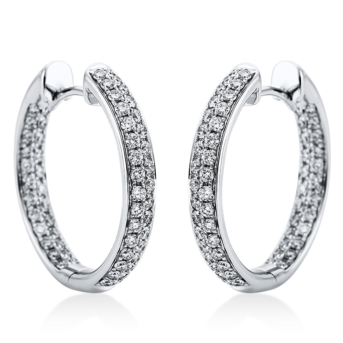 multi-stone hoops & huggies - 2K869