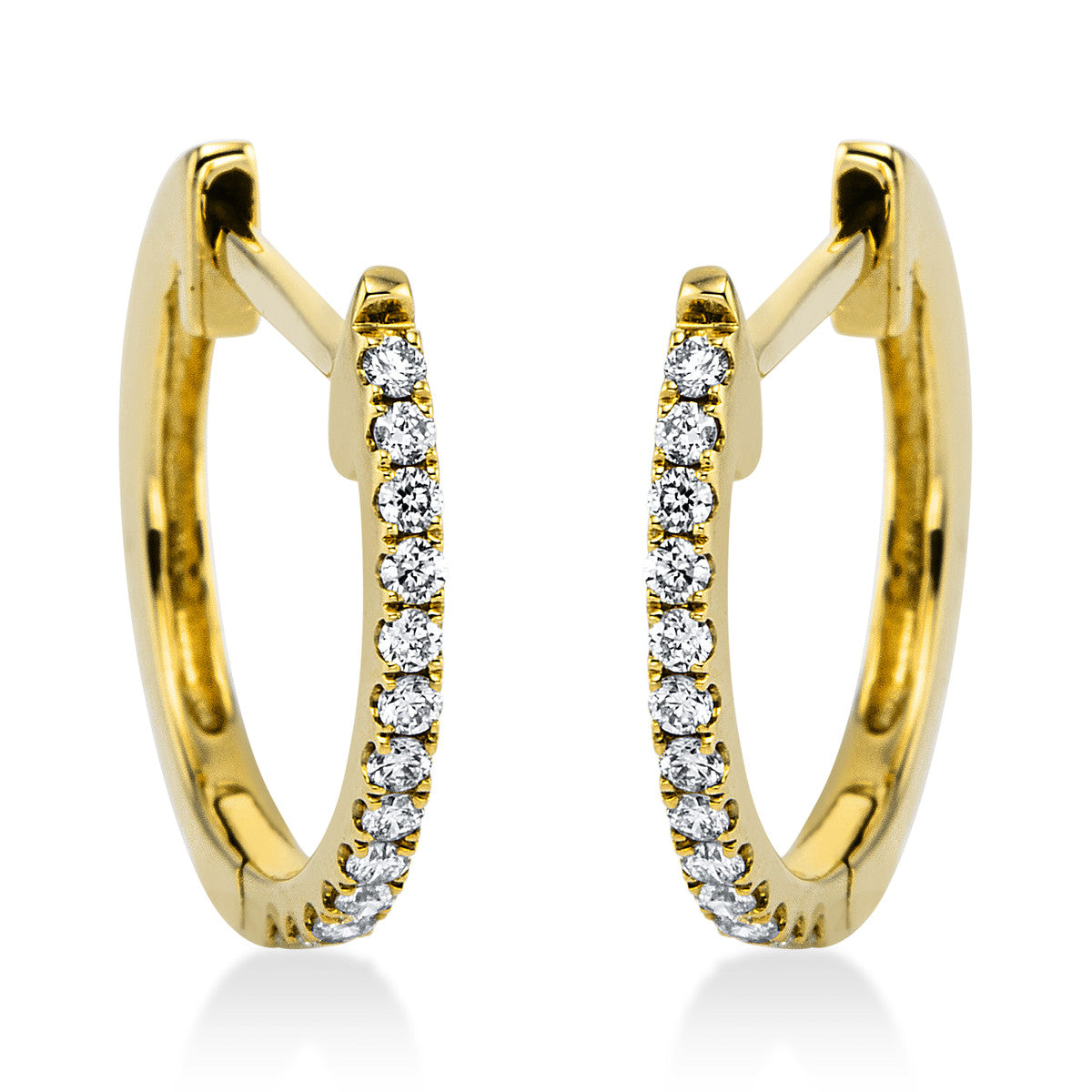 moderne damesoorringen &amp; huggies - 2L465