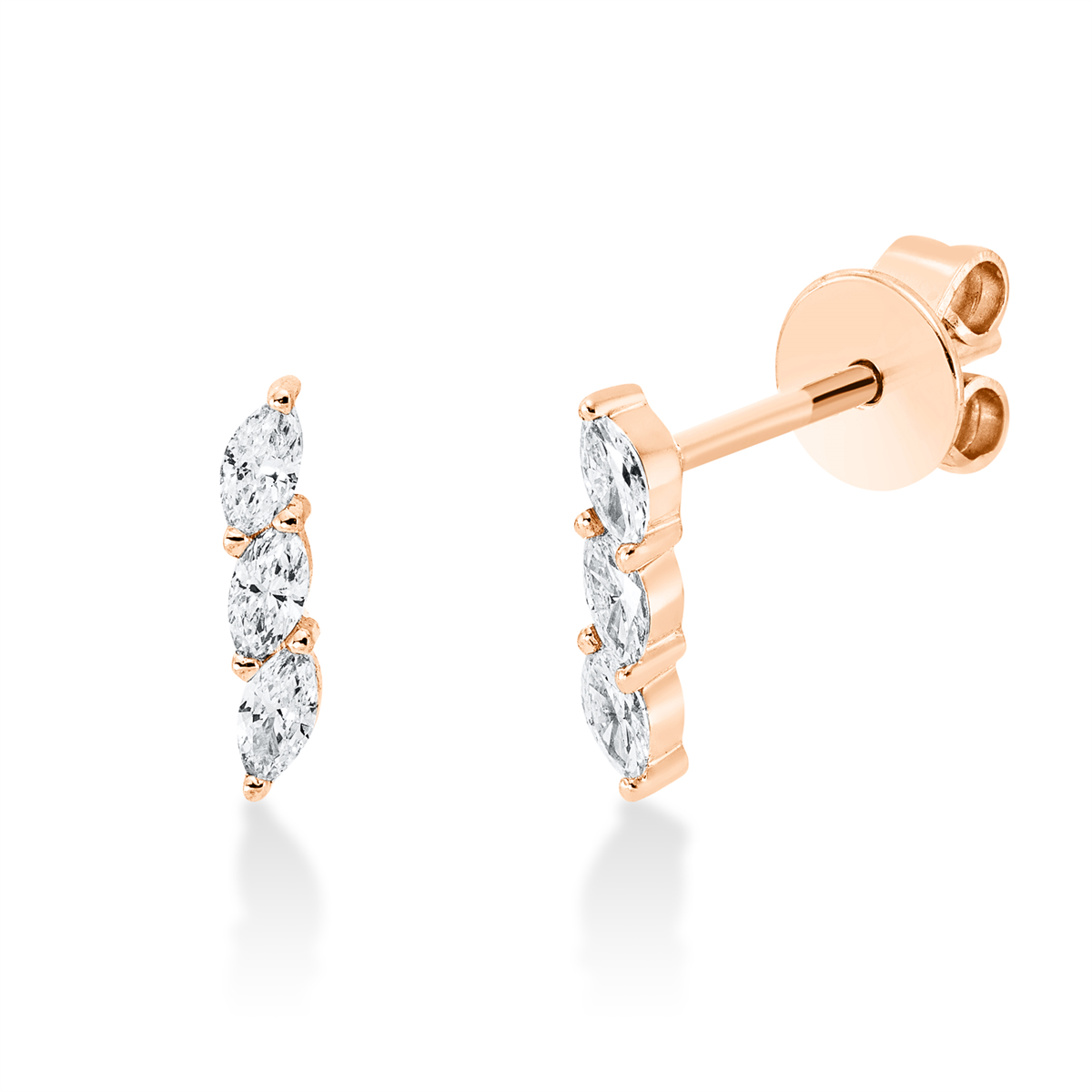 modern woman studs - 2M108