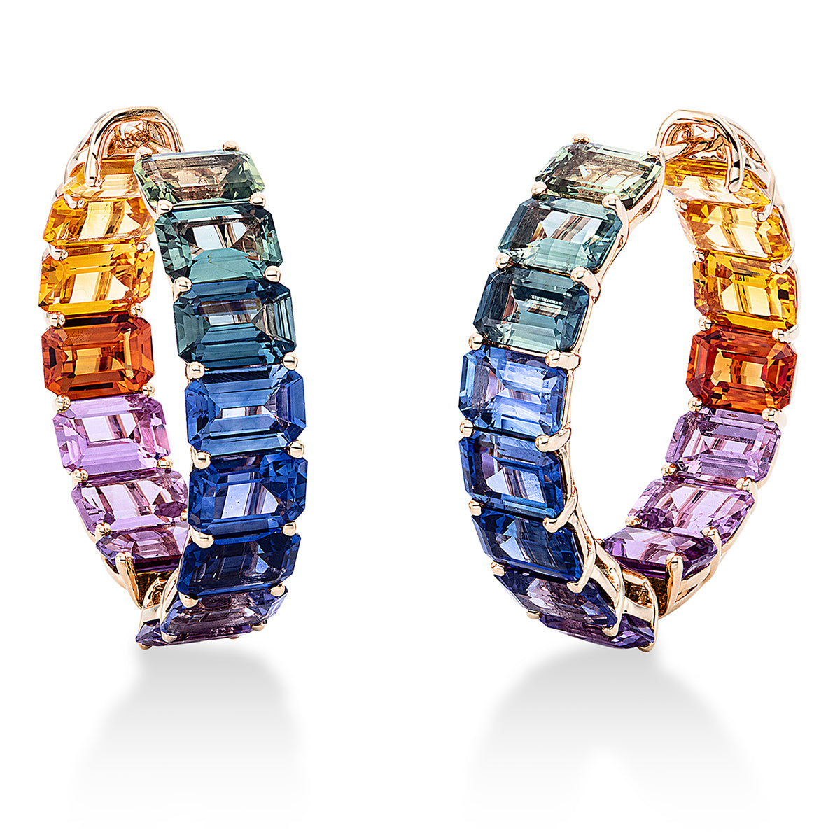 regenboog- en veelkleurige hoepels en knuffels - 2M540