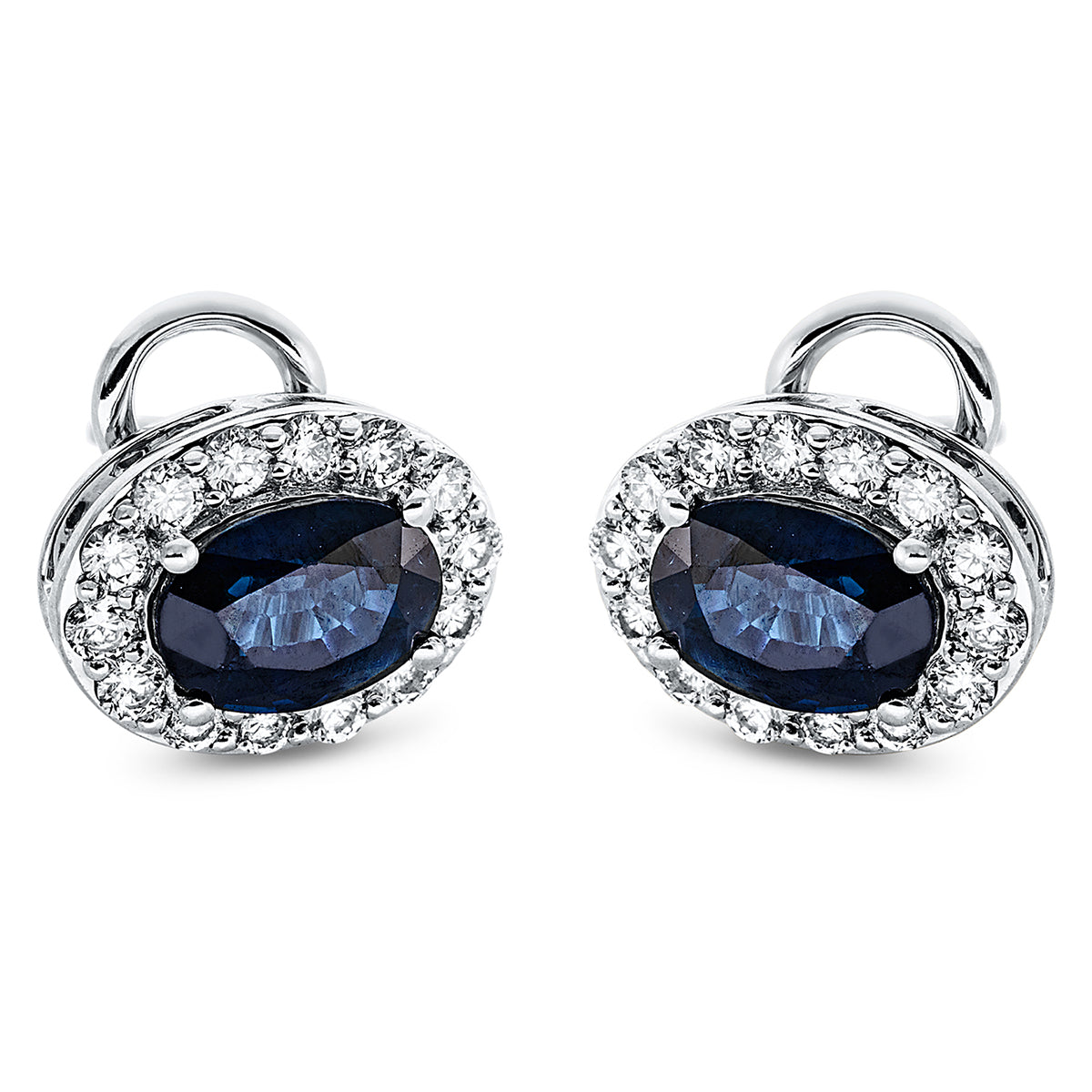 gekleurde stenen klassieke studs - 2M790