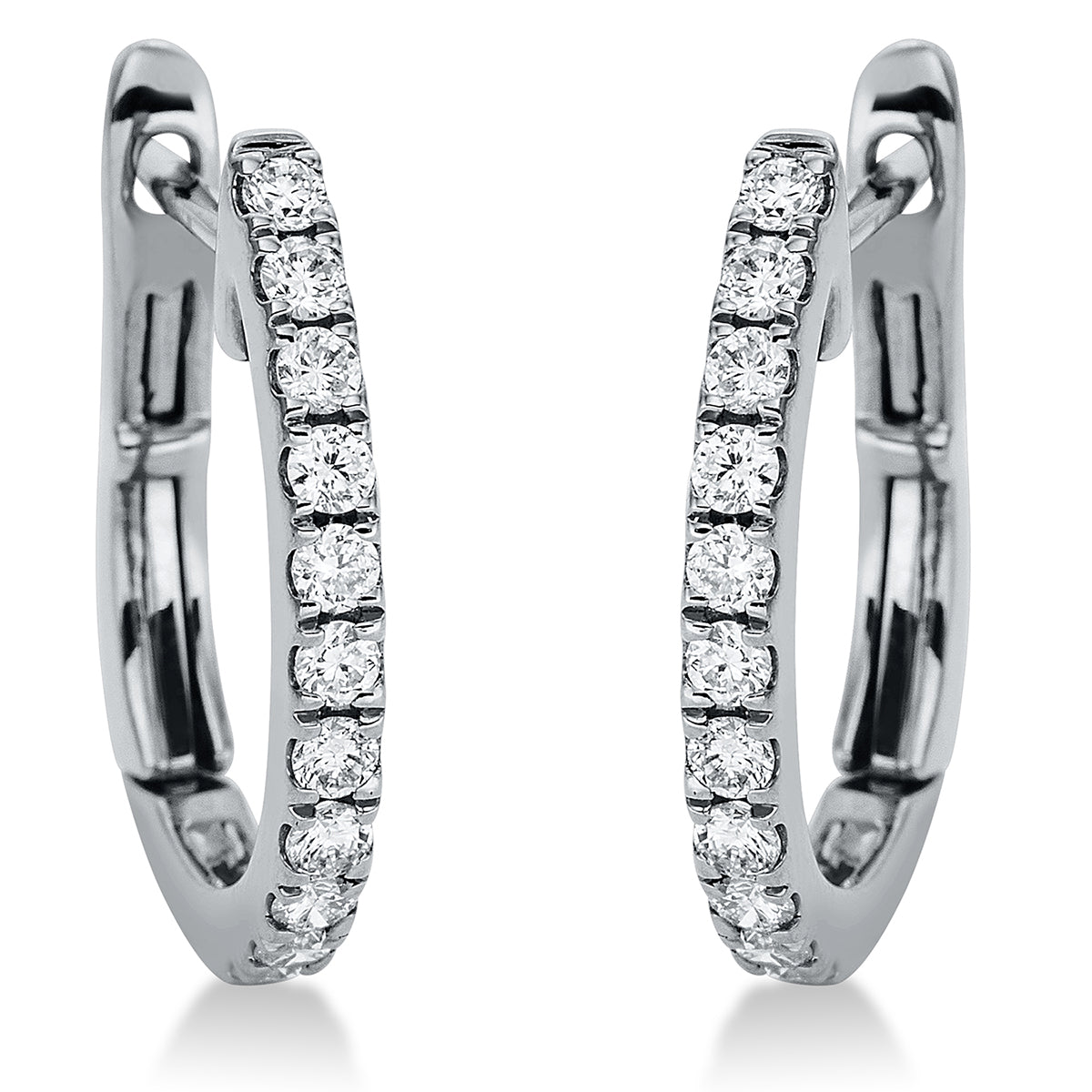 multi-stone hoops & huggies - 2N321