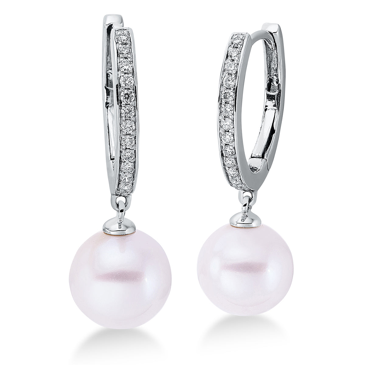 pearl earrings - 2N758