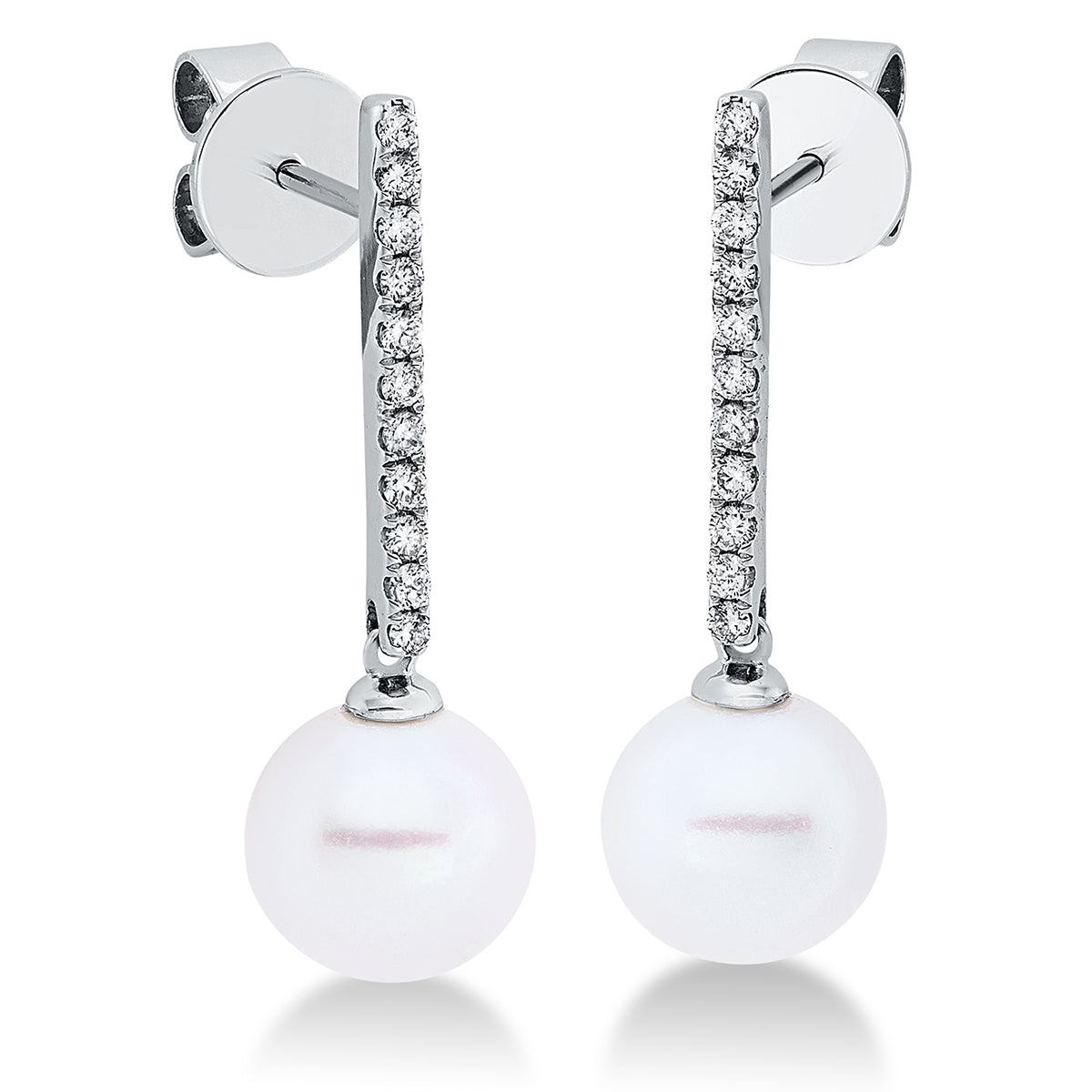 pearl earrings - 2N788