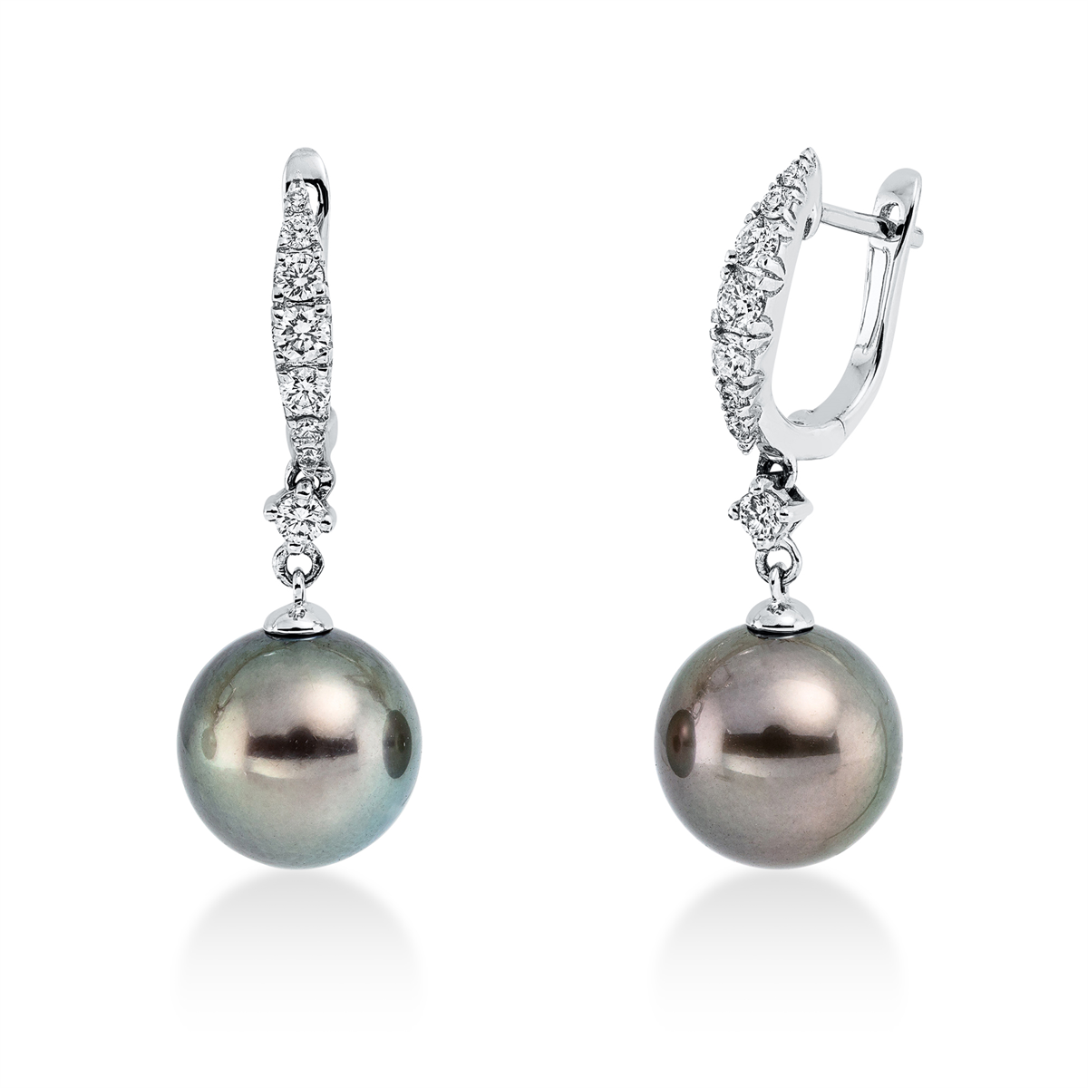 pearl earrings - 2P154