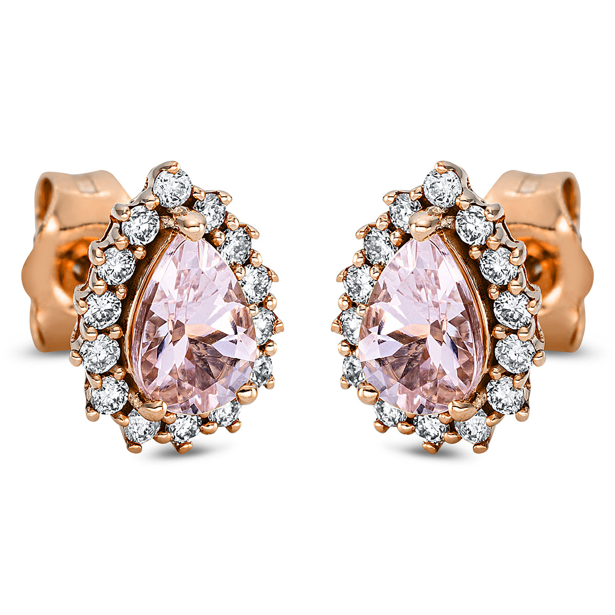 colored stone fashion studs - 2P185