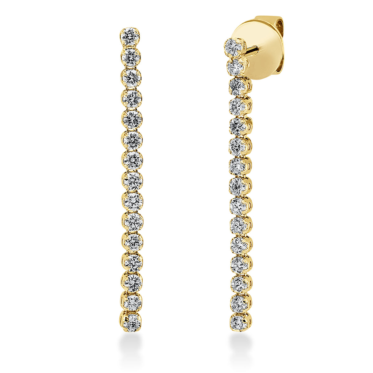 modern woman earrings - 2P480