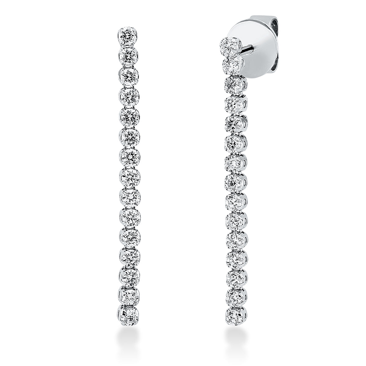 modern woman earrings - 2P480