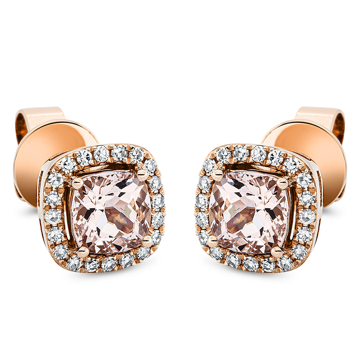 colored stone fashion studs - 2P507