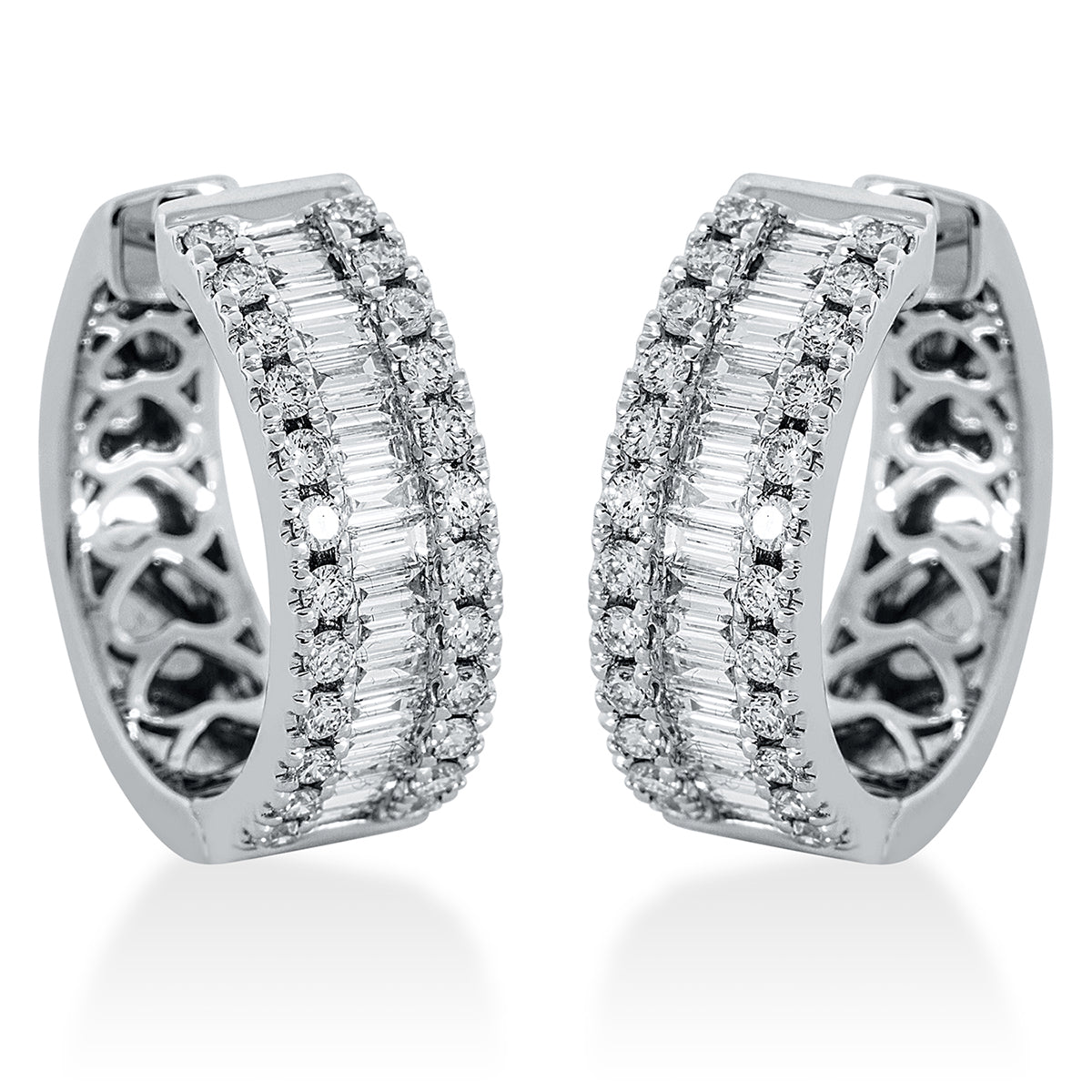 baguette hoops &amp; huggies - 2P605