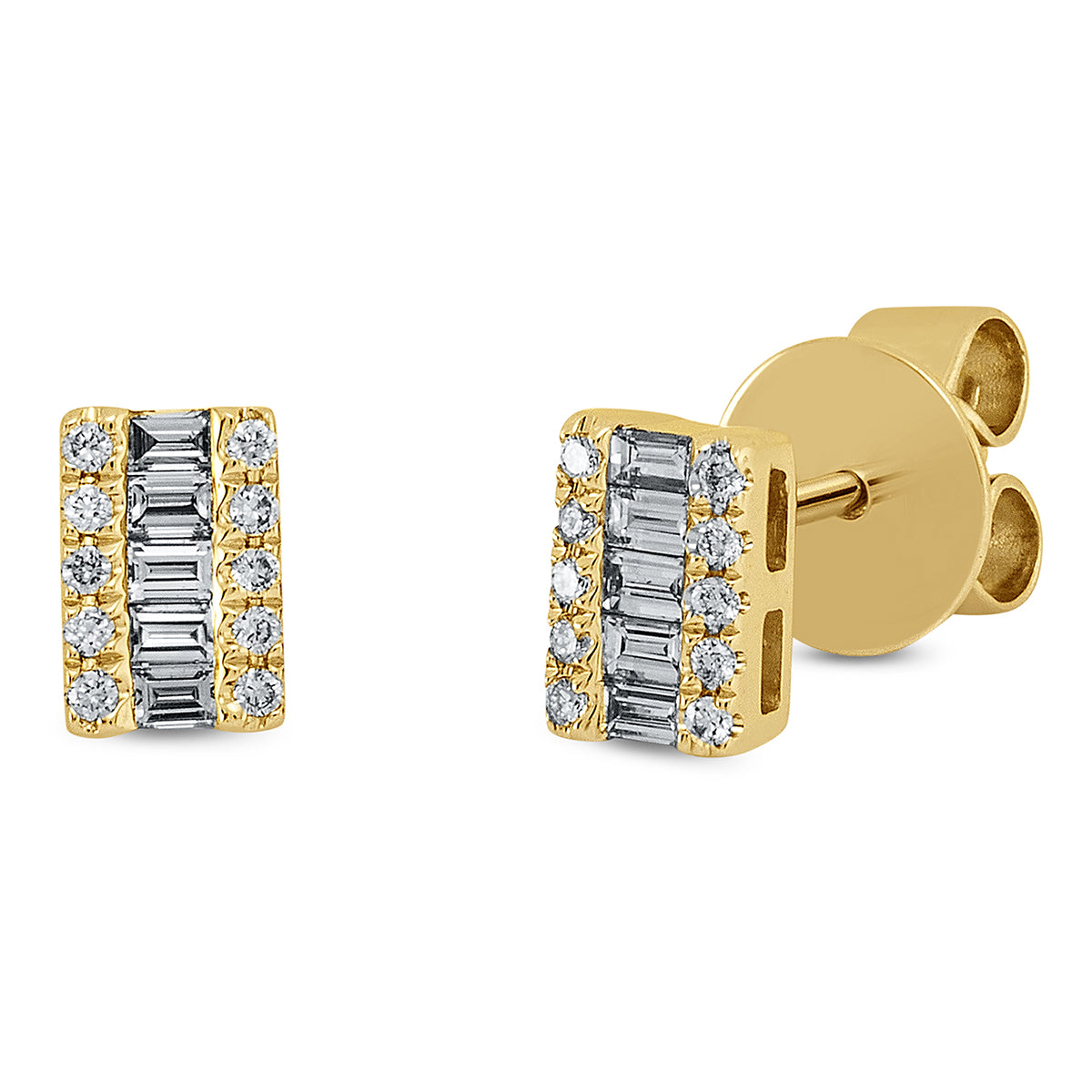 baguette studs - 2P979