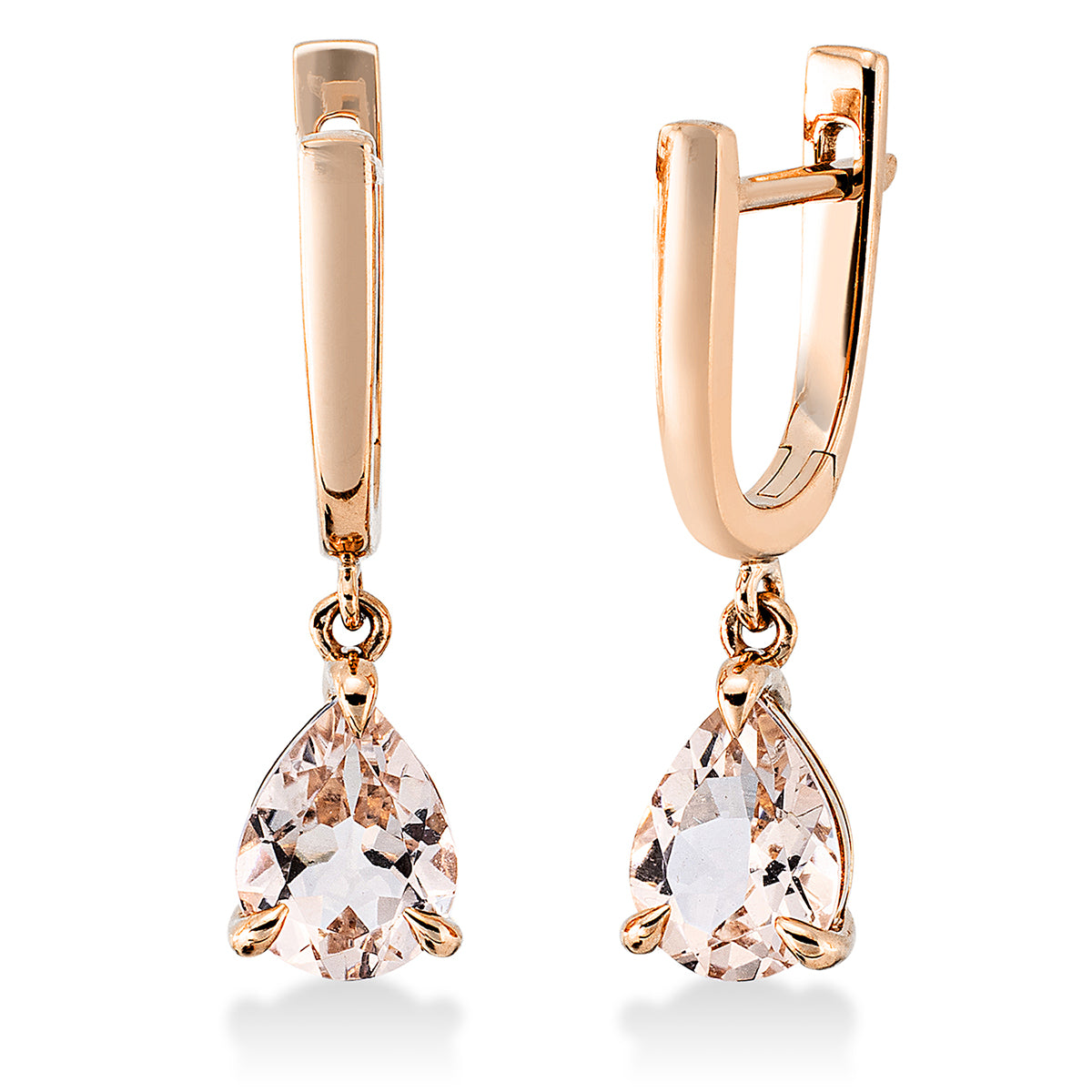 colored stone fashion earrings - 2P992