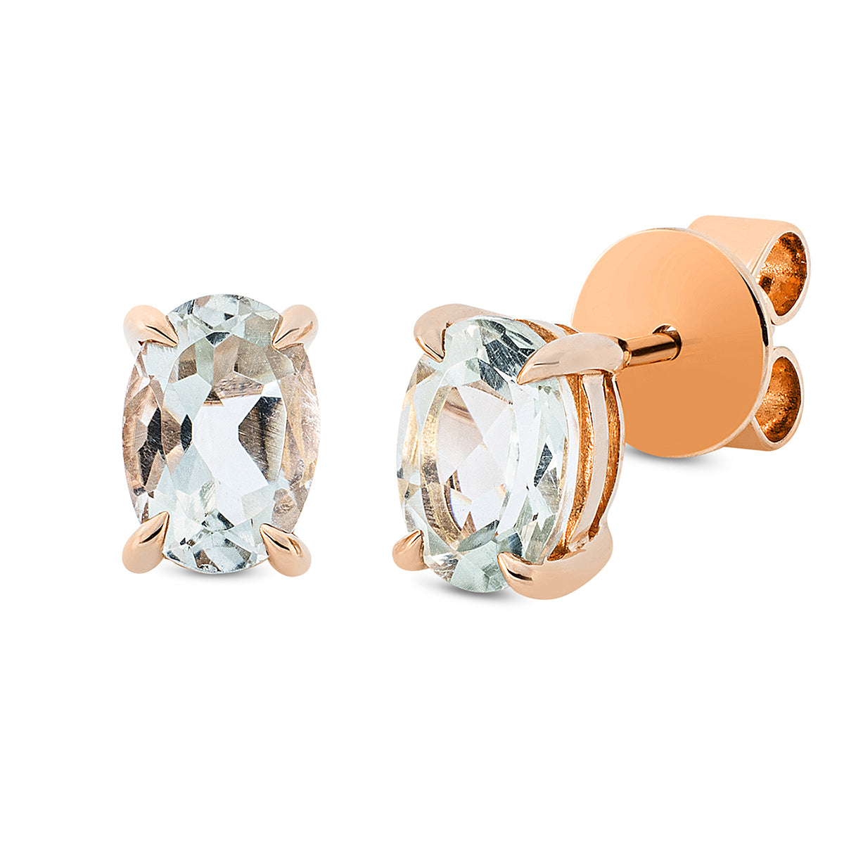 colored stone fashion studs - 2P999