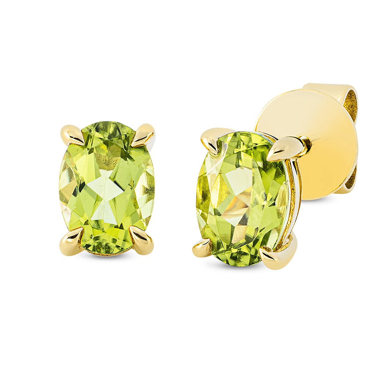 colored stone fashion studs - 2Q000