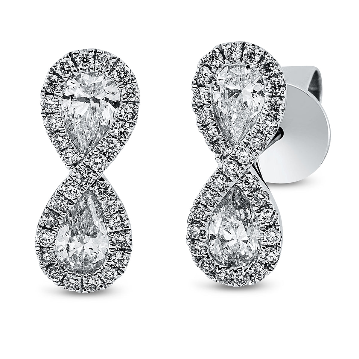 modern woman studs - 2Q536