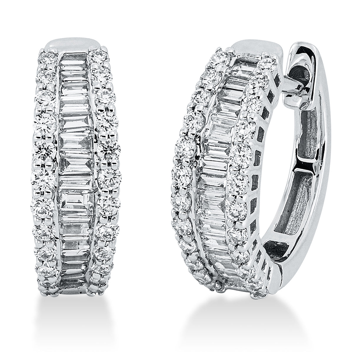 baguette hoops & huggies - 2Q541