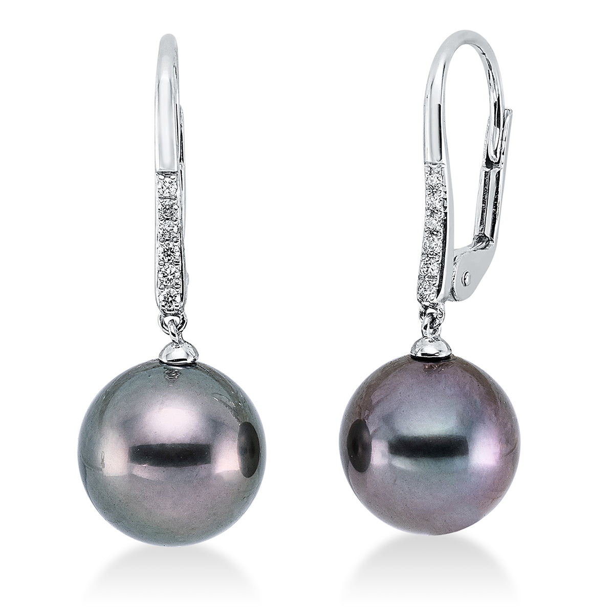 pearl earrings - 2Q703