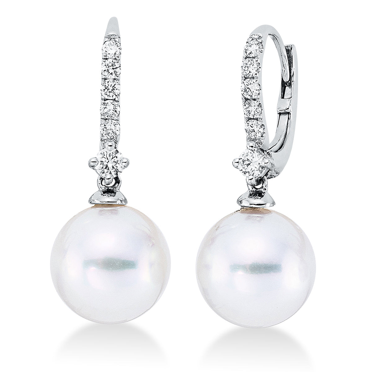 pearl earrings - 2Q900