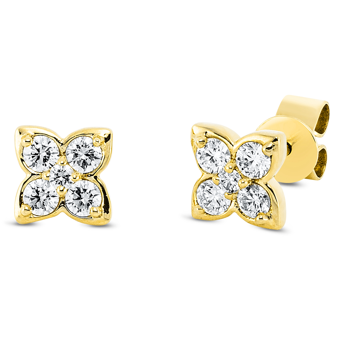 modern woman studs - 2R032