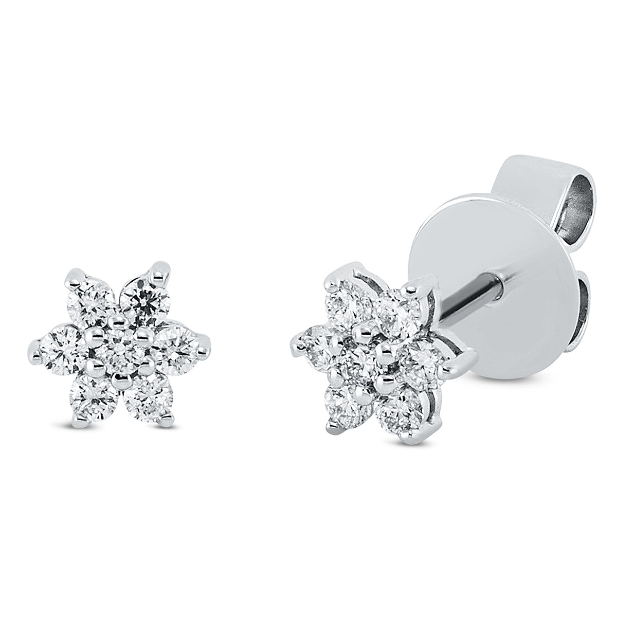 modern woman studs - 2R040