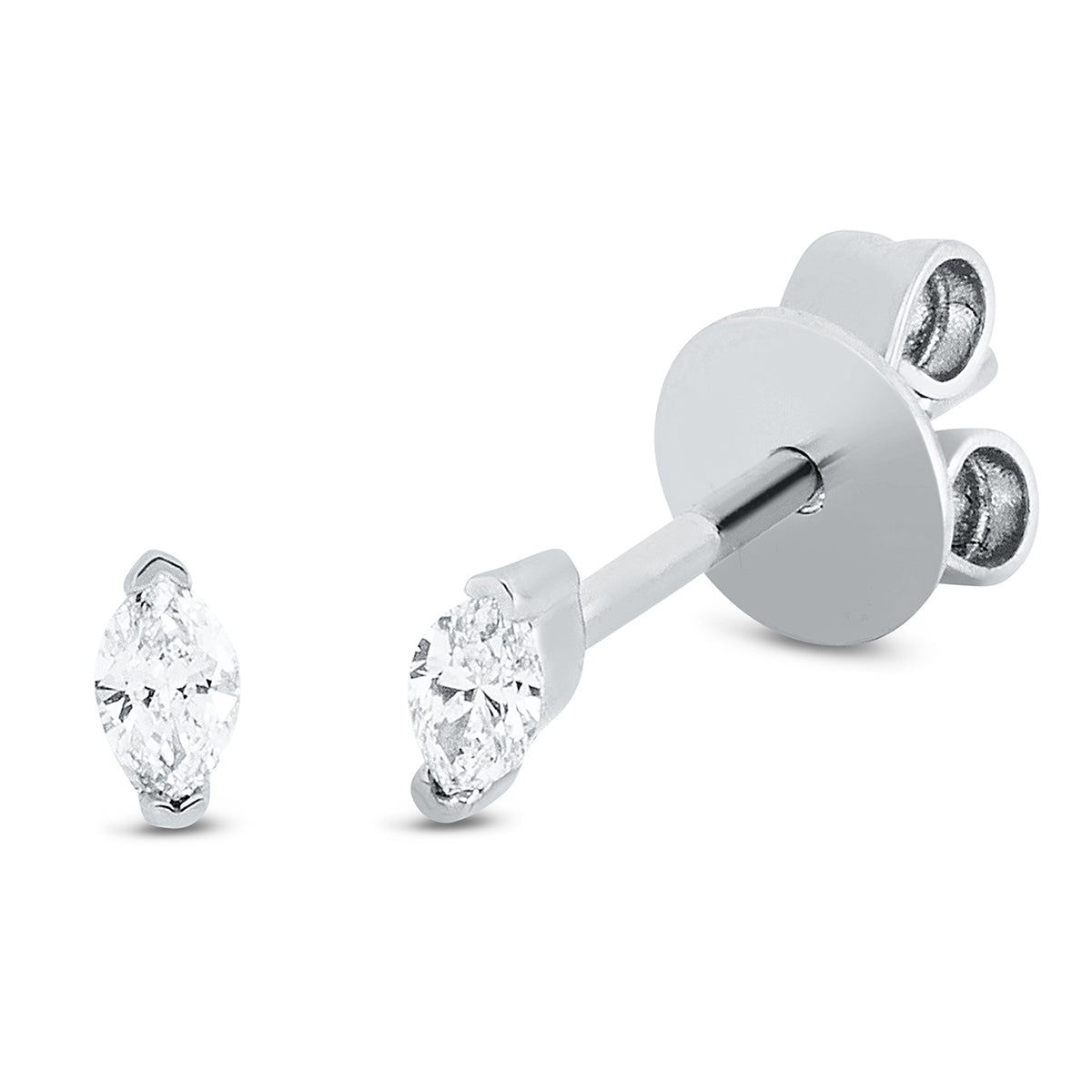 solitaire studs - 2R153