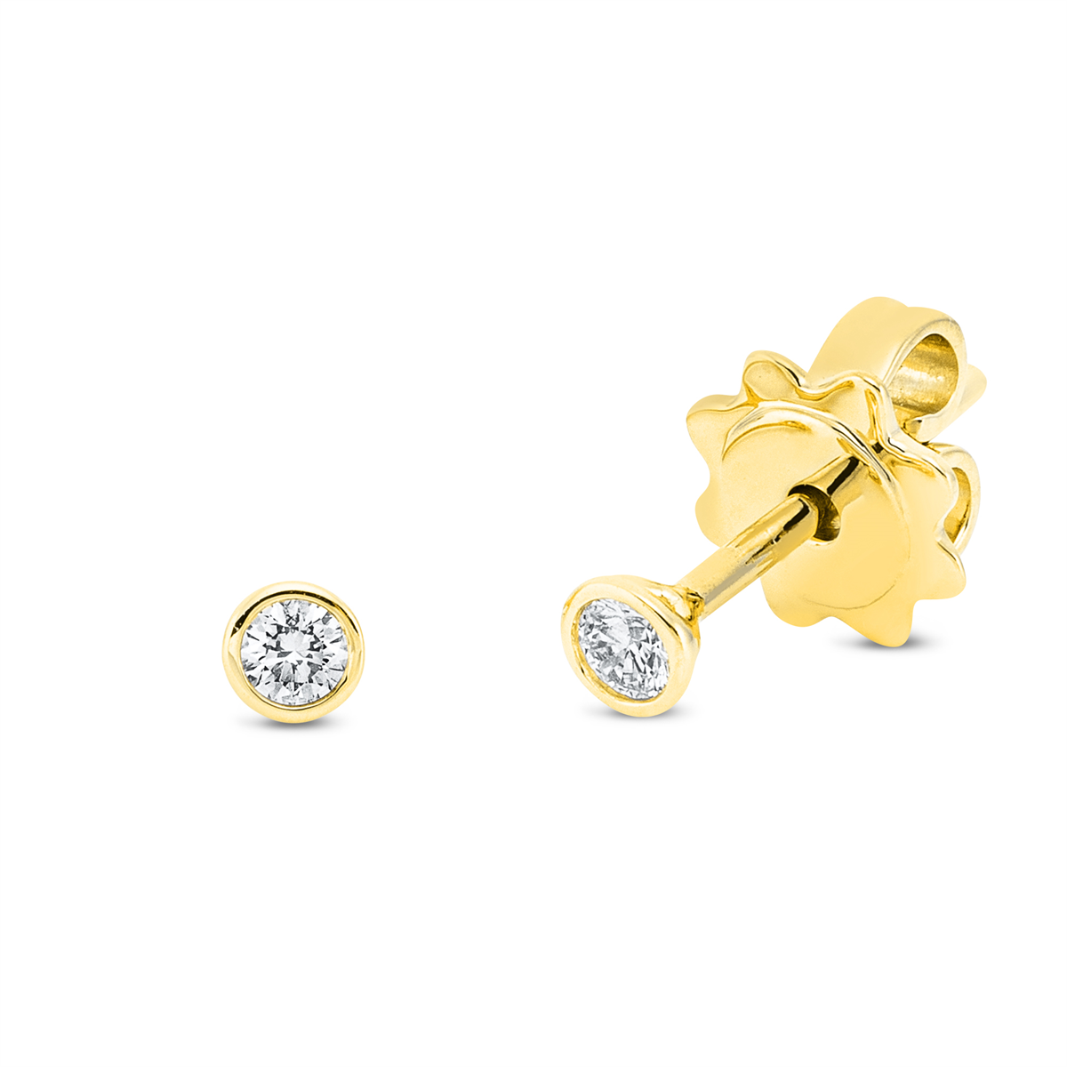 solitaire studs - 2R514