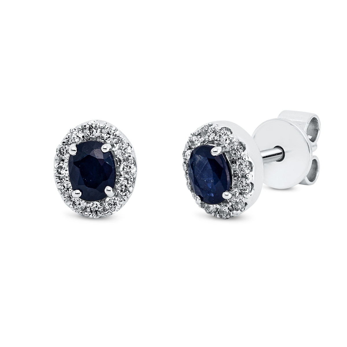 colored stone classic studs - 2R896