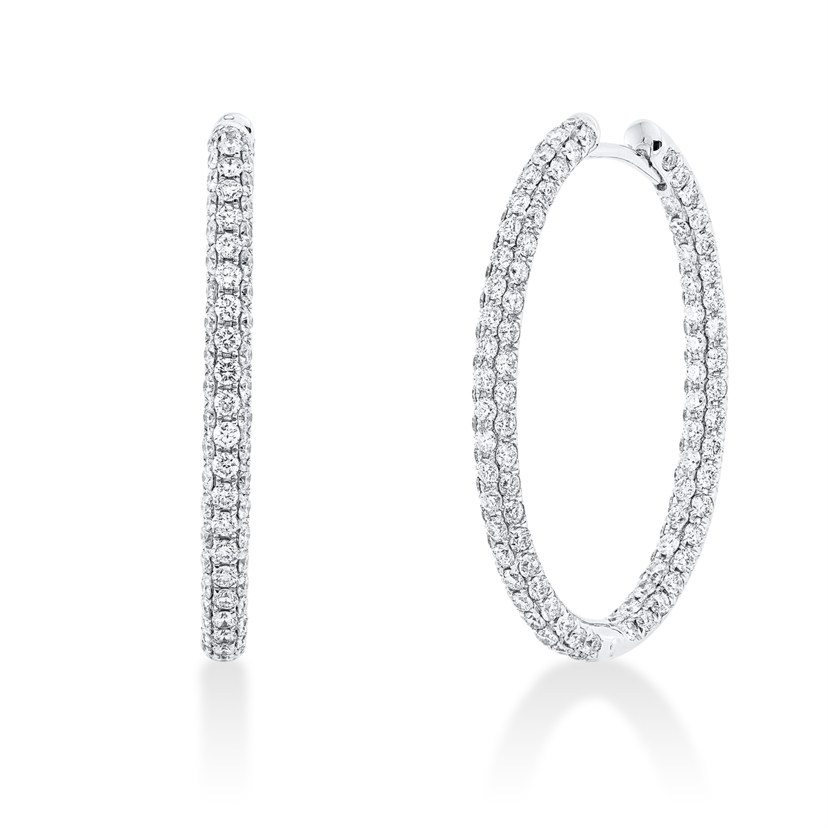 pavé hoops & huggies - 2S597