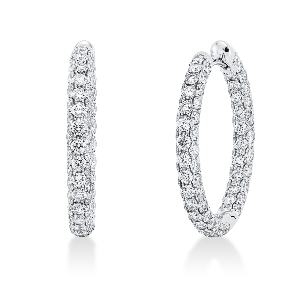 pavé hoops & huggies - 2S598