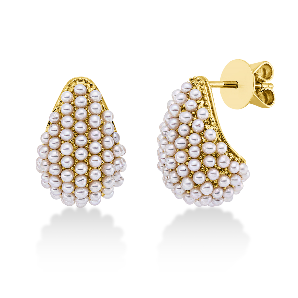 pearl studs - 2T299