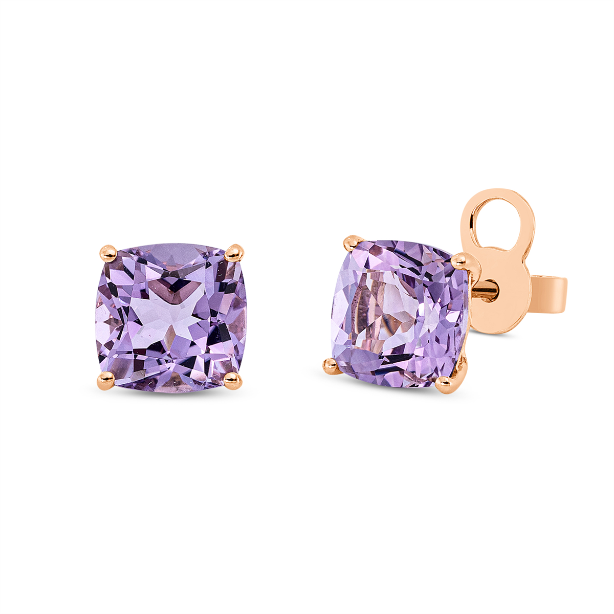 colored stone fashion studs - 2T607