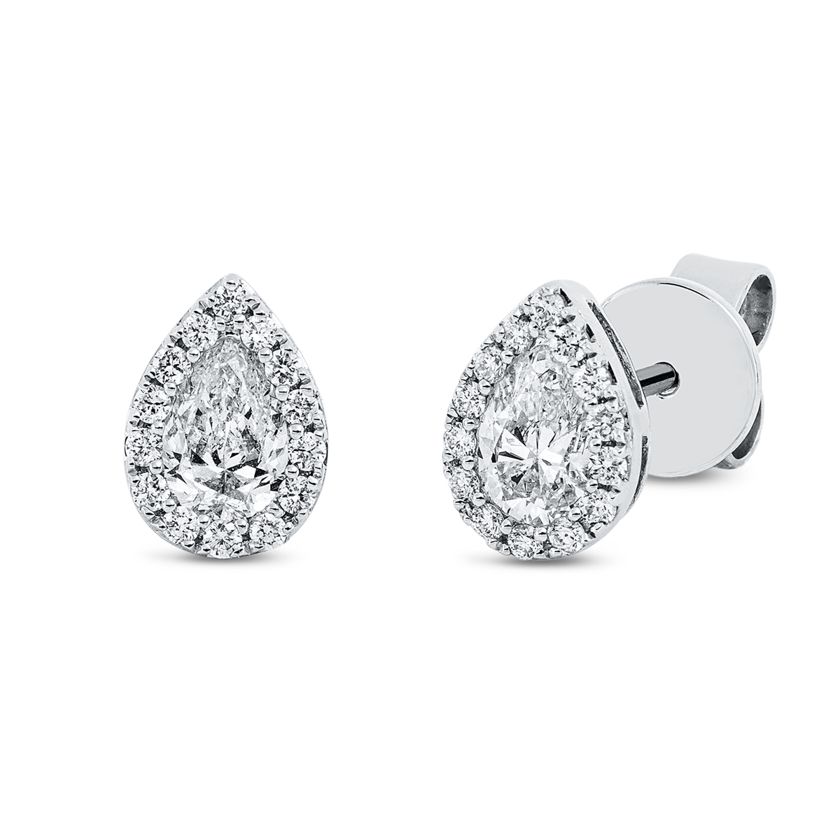solitaire studs - 2T870