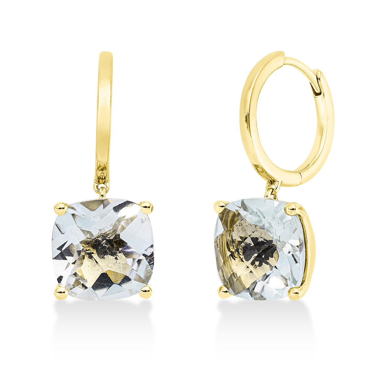 colored stone fashion earrings - 2U132
