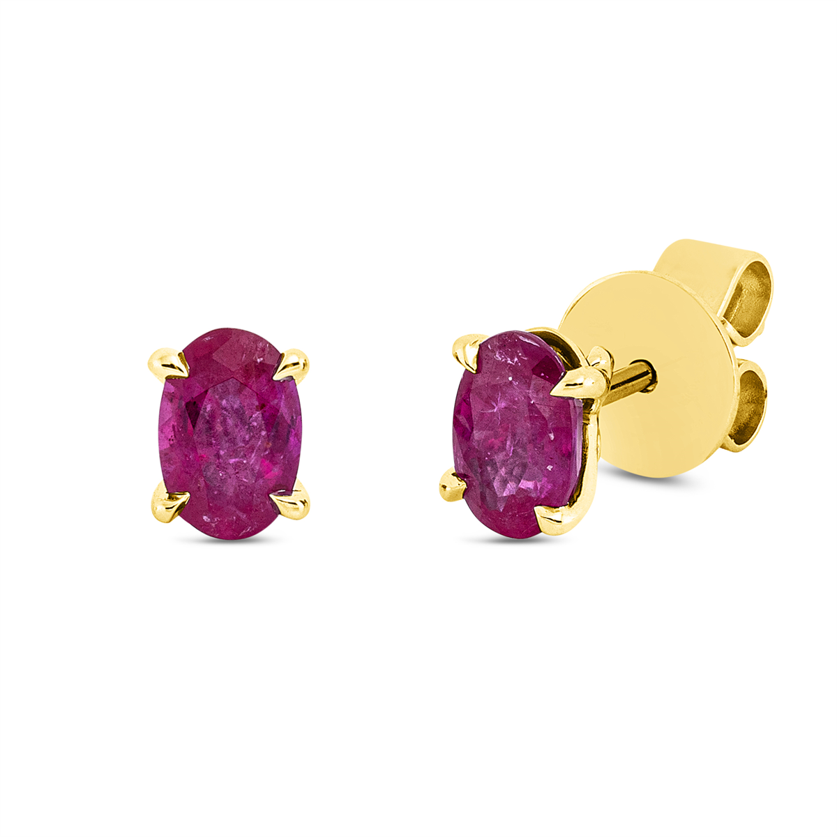 colored stone classic studs - 2U220