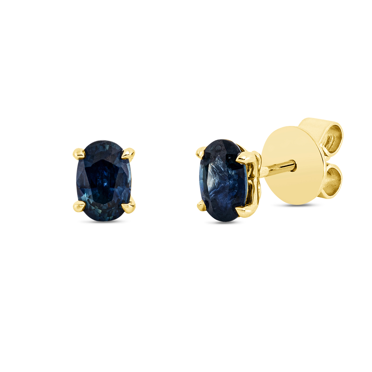 colored stone classic studs - 2U221