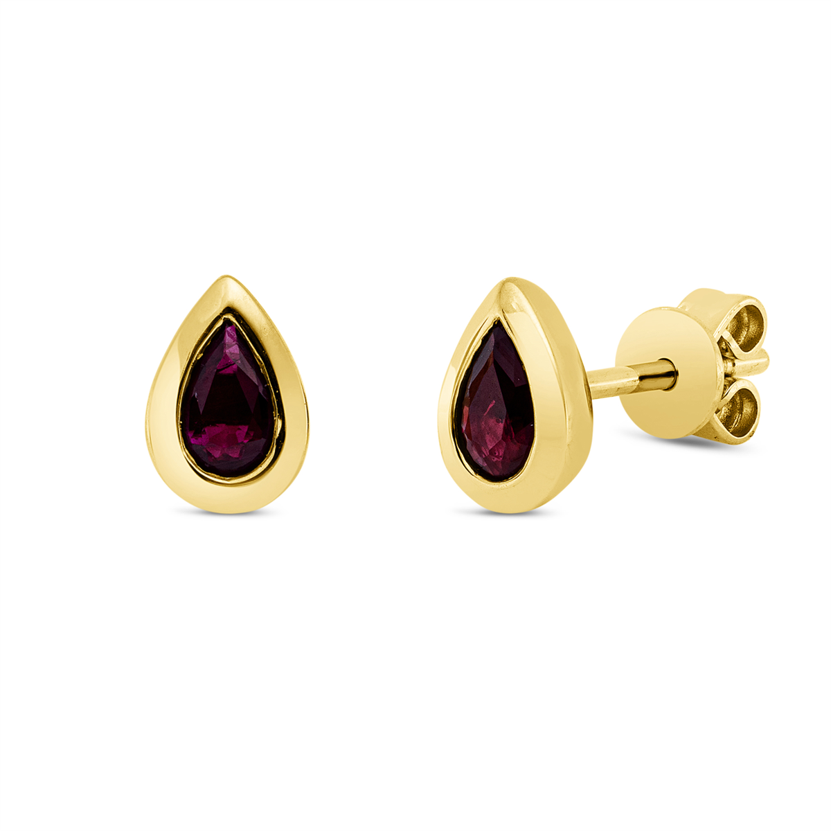 gekleurde stenen klassieke studs - 2U811