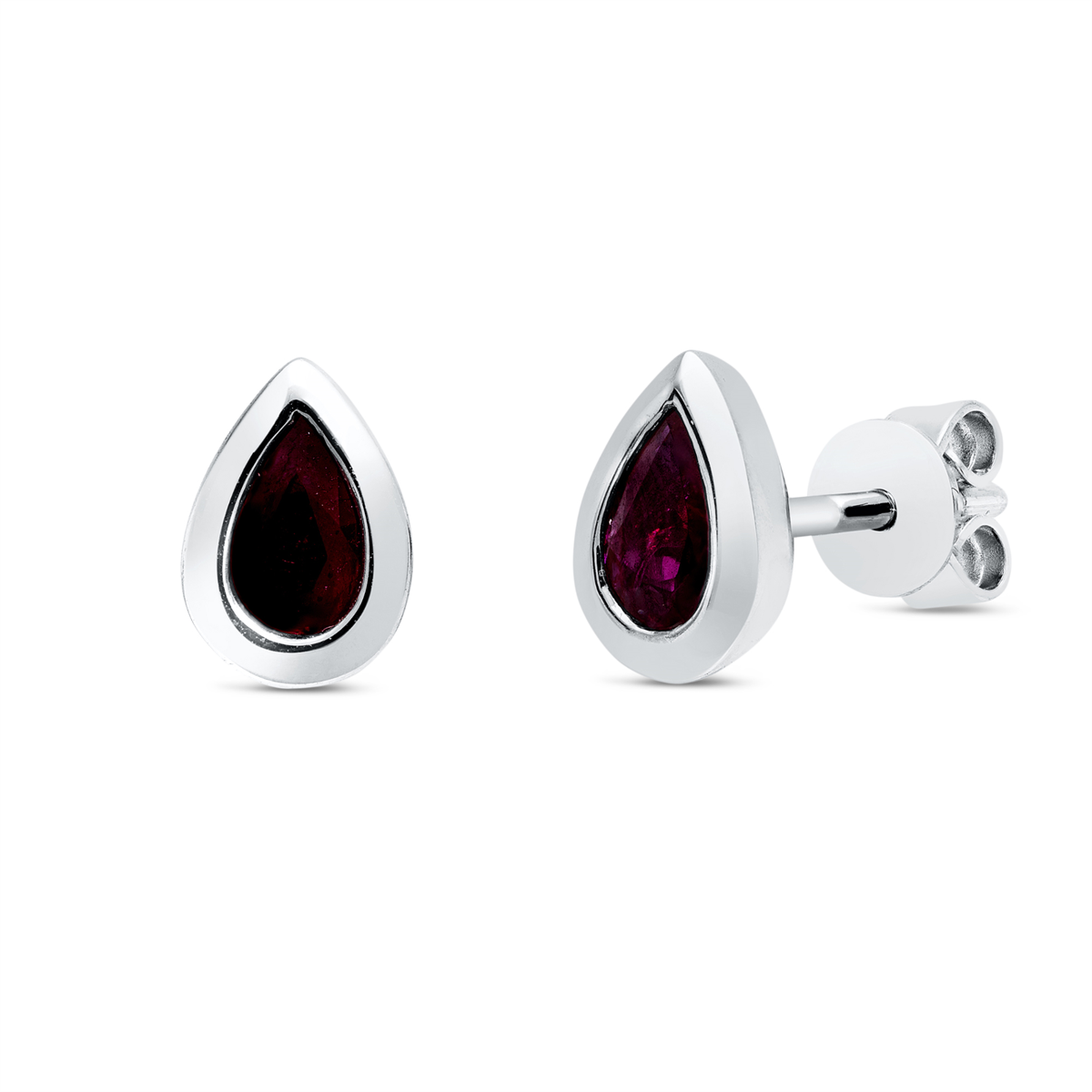 gekleurde stenen klassieke studs - 2U811