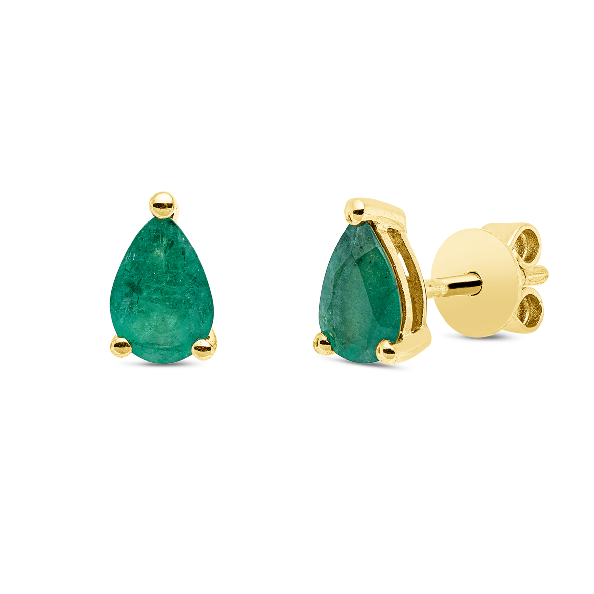 gekleurde stenen klassieke studs - 2U868