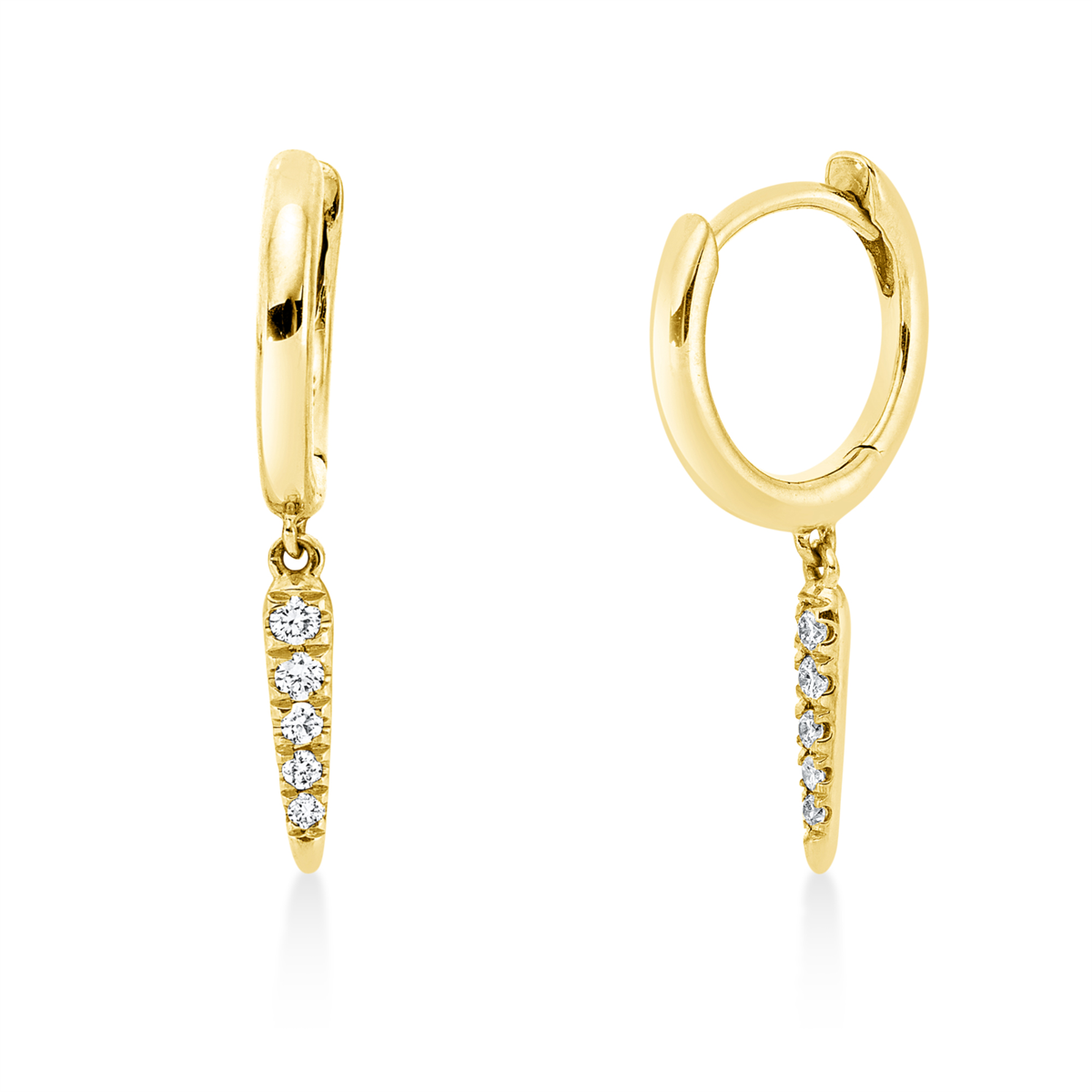 modern woman earrings - 2U906