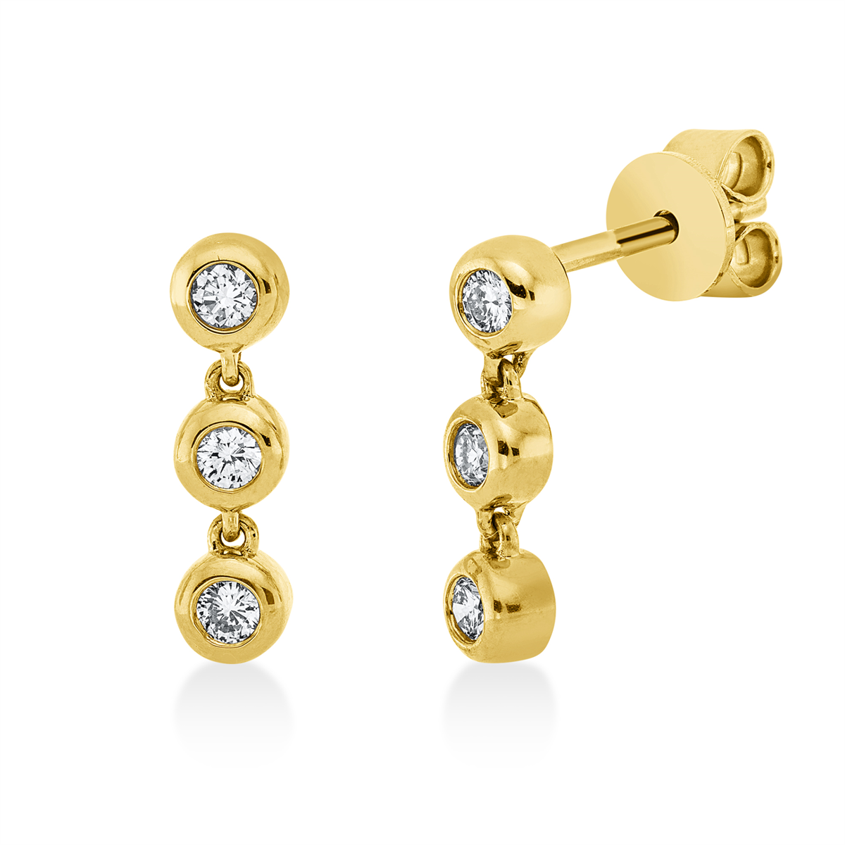 moderne dames studs - 2V015