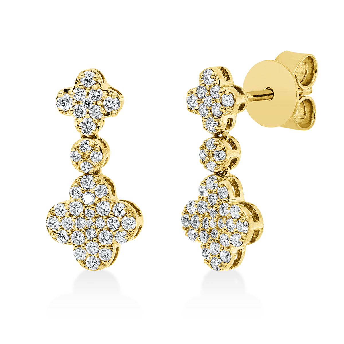 moderne dames studs - 2V023