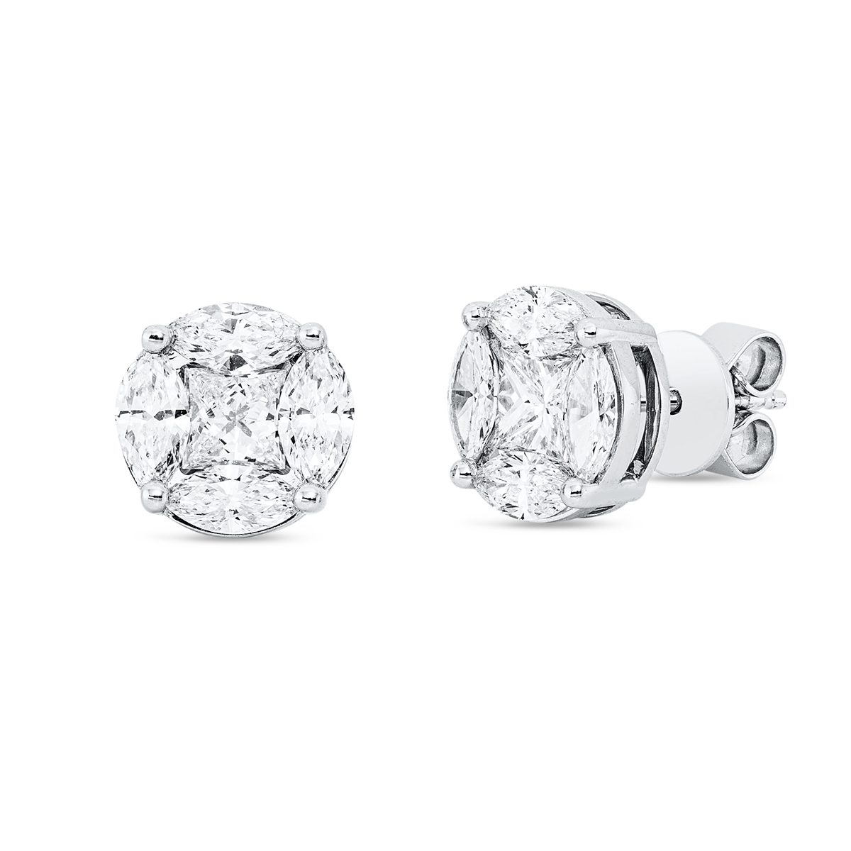 illusion classic studs - 2V123