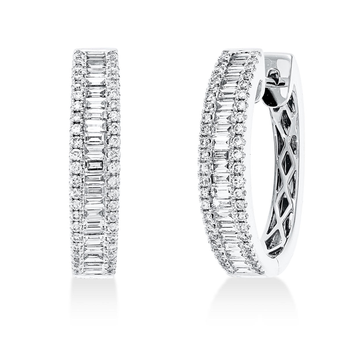 baguette hoops & huggies - 2V283