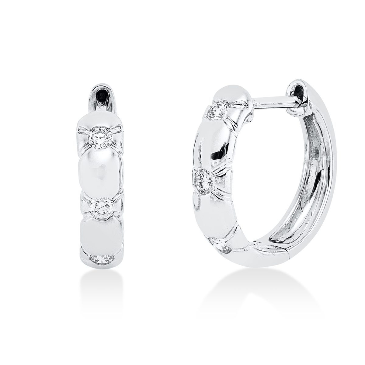 multi-stone hoops & huggies - 2V322