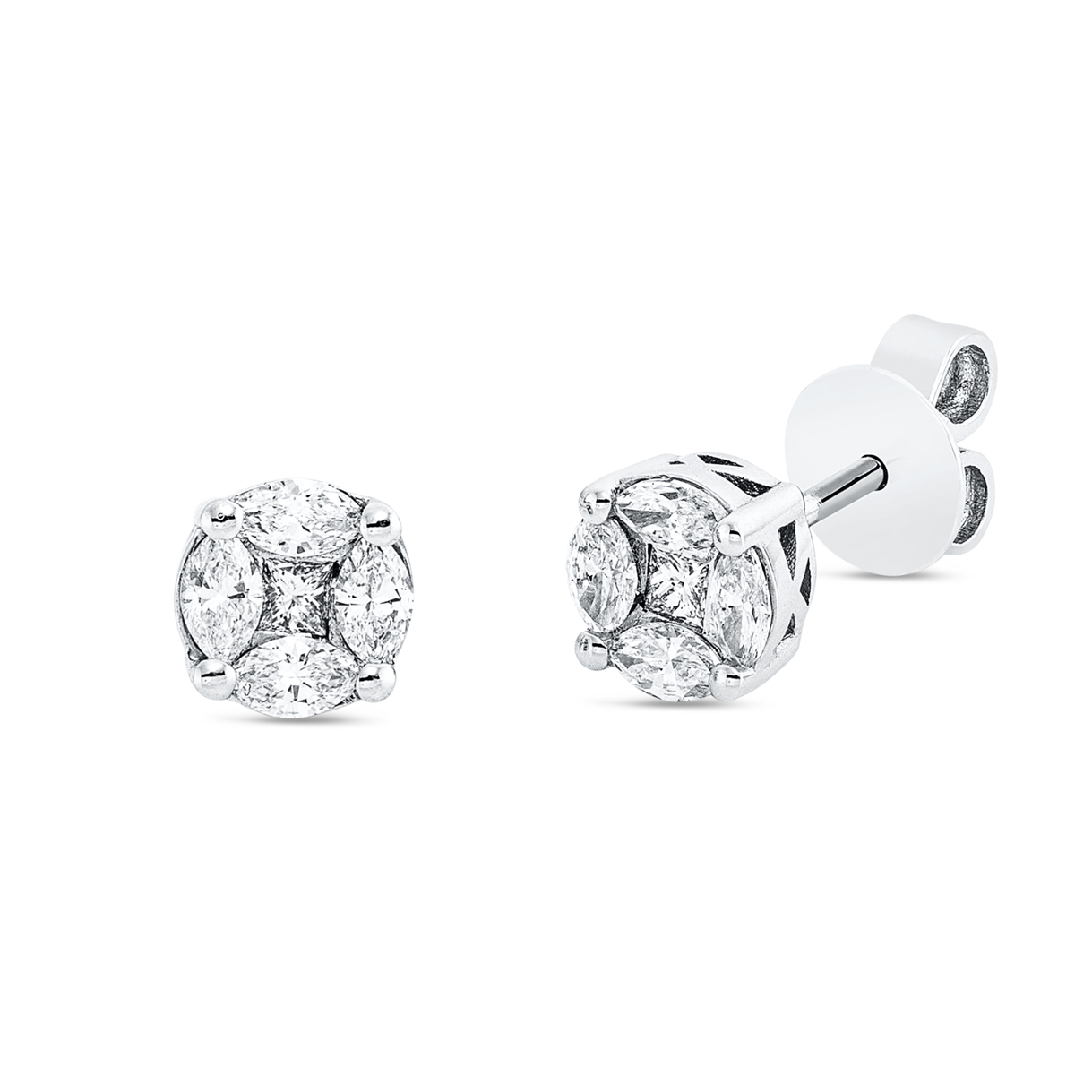 illusie klassieke studs - 2V581
