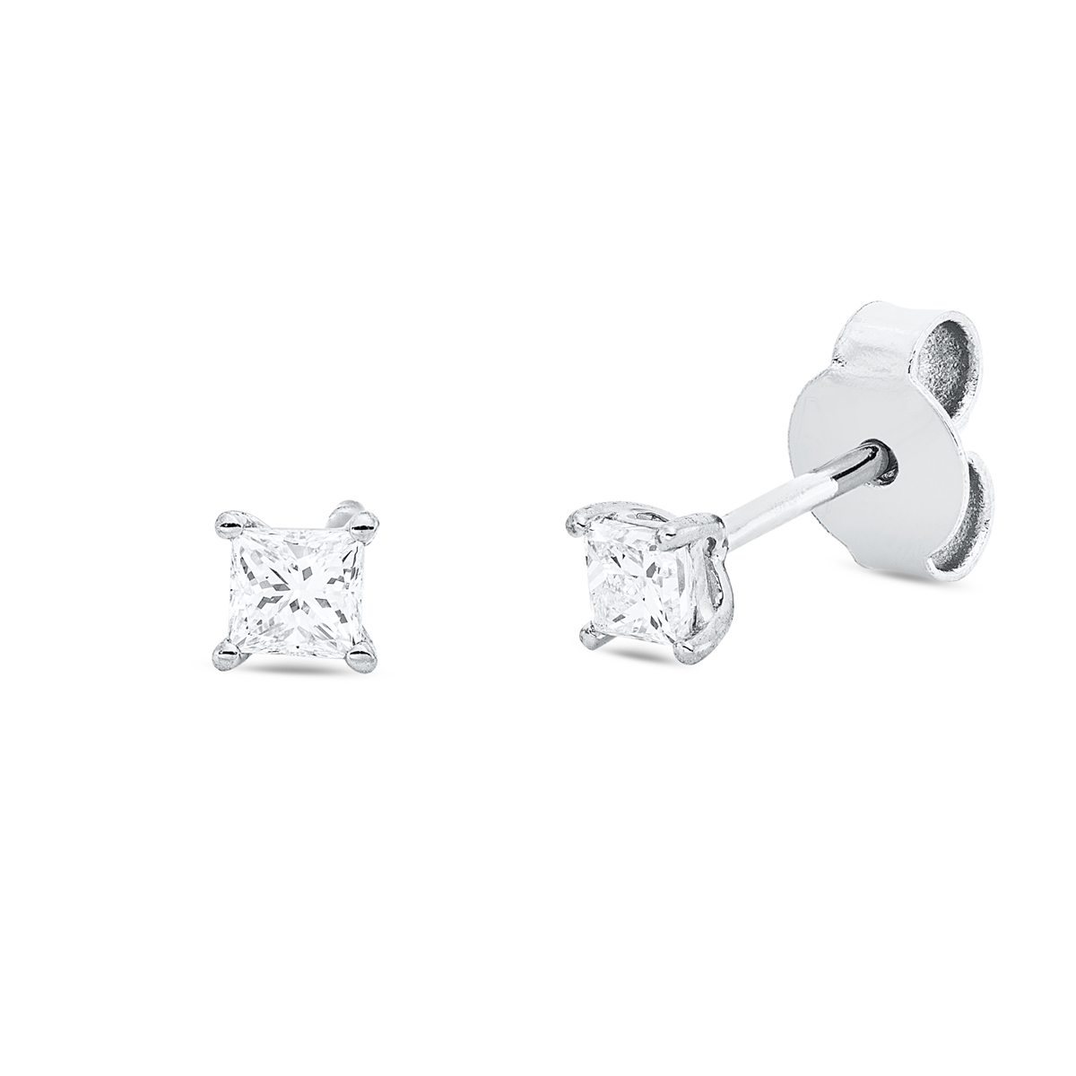 solitaire studs - 2V778