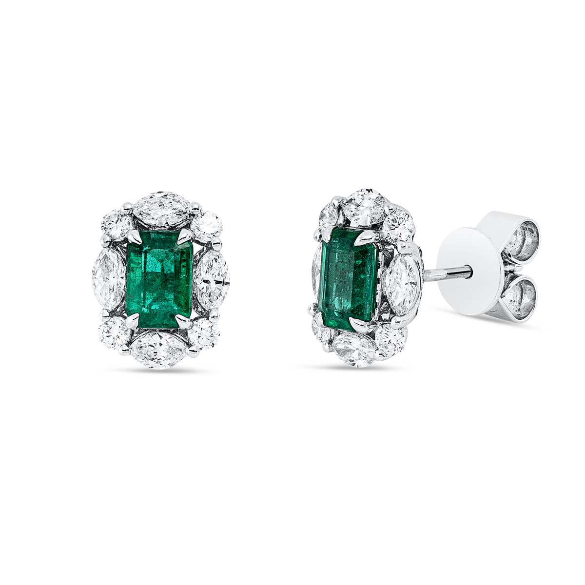 colored stone classic studs - 2V933